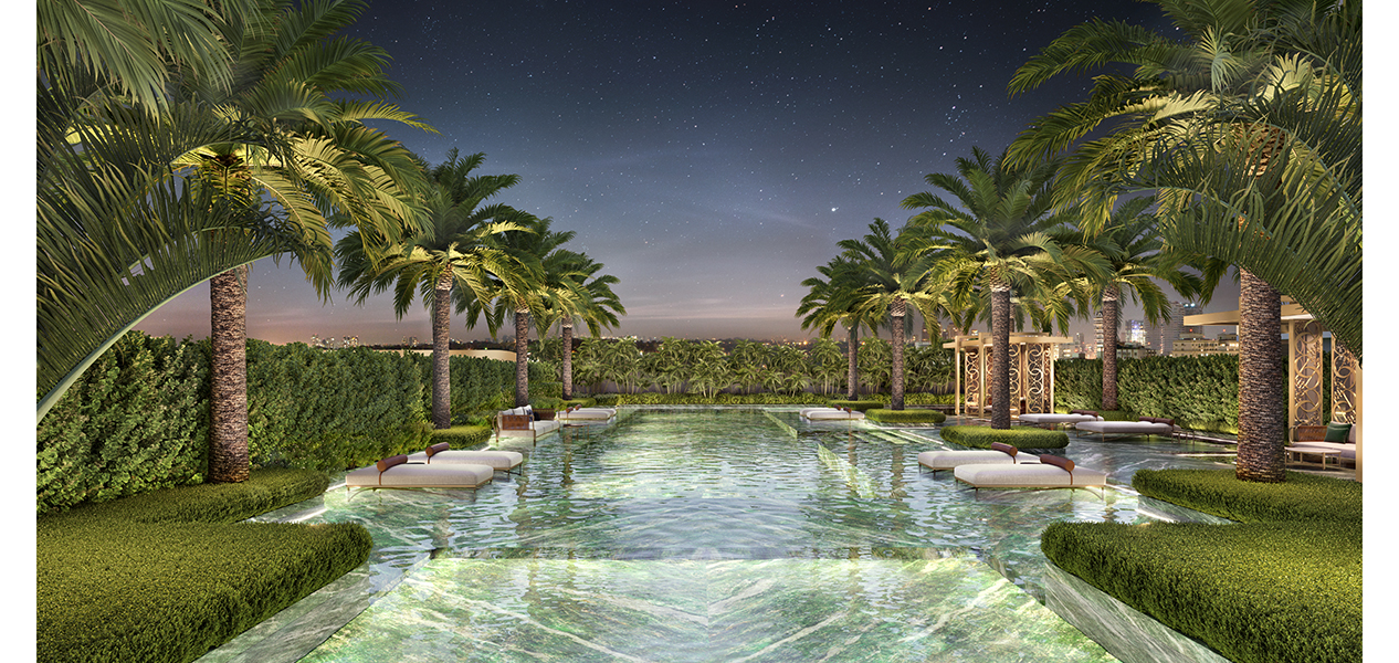 Saffire Elie Saab Moema - Área de Lazer com Piscina